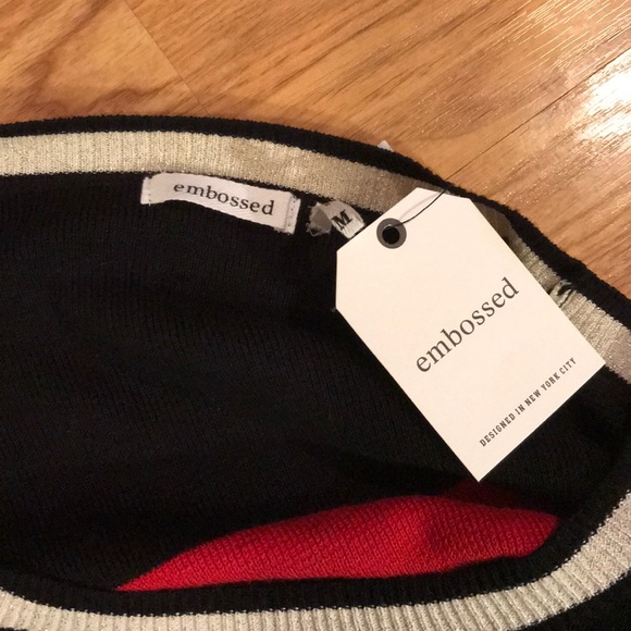 NWT Statement Sleeve Sweater - Picture 6 of 8